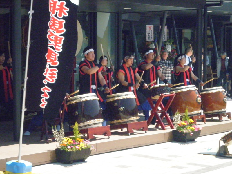 相馬野馬追太鼓実演